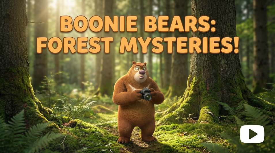 寻欢熊二风格动物视频